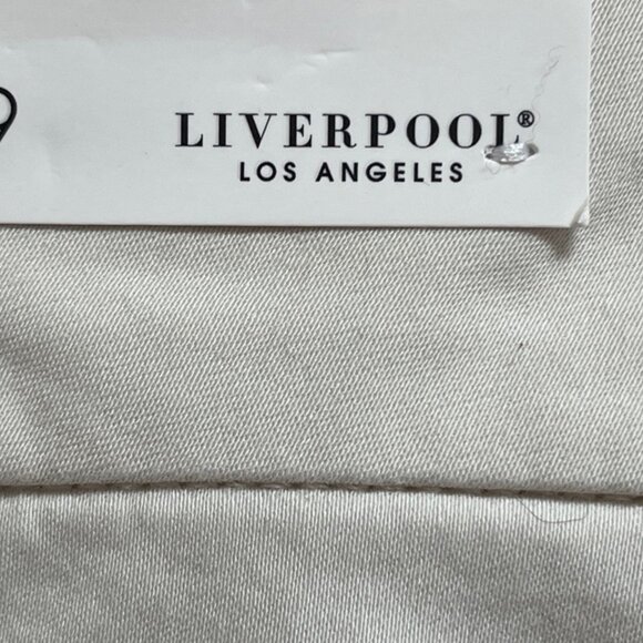 LIVERPOOL LOS ANGELES "Kelsey" Trousers in Cream/Roman Stone are NWT! Size 8/26 - Picture 4 of 11